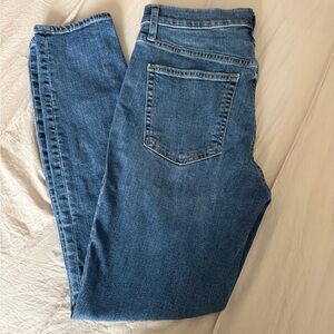 GAP True Skinny High Rise Blue Jeans